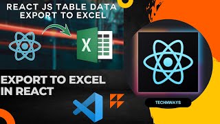 Export data to excel in react | ReactJS | data table to excel | Export to CSV | UI Development