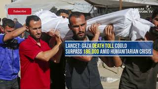 Gaza Death Toll Could Surpass 186,000 Amid Israel's War: Lancet