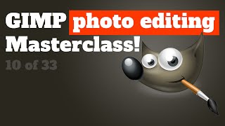 GIMP Photo Editing Masterclass | How to use Adjustment Layers in GIMP