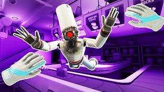 I Stopped Time to Destroy Evil Robot Chefs in Time Stall VR!