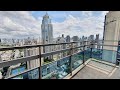 38th floor Great Views 2 Bedroom Condo Bangkok For Rent Athenee Residence 132 sqm 90,000 THB monthly