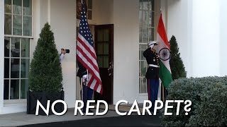 Indian PM Modi gets aide's welcome upon arrival to White House