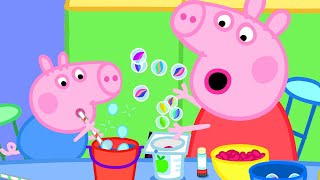 Peppa Pig Makes Music Instrument with Marbles | Peppa Pig Official Family Kids Cartoon