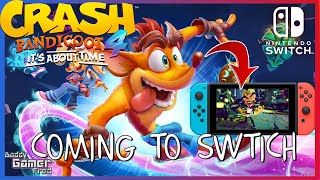 CRASH BANDICOOT 4: IT'S ABOUT TIME LEAKED FOR NINTENDO SWITCH!
