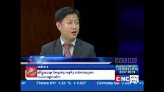 CNC Business Talk Tues 10 September 2013 Chourn Thou interview Sok Dara