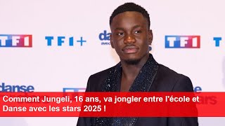 Comment Jungeli, 16 ans, va jongler entre l'école etDanse avec les stars 2025 !