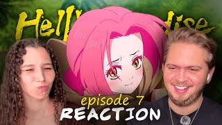 Lil' Sakura and Groot finally showed up! HELL'S PARADISE Episode 7 - REACTION | Flowers & Offerings