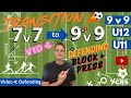 Defending at 9v9 - Blocks, Press, Corners