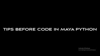 Basic Of Maya Python Part 1 #tips #maya #mayapython #python #script
