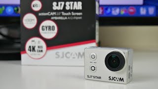 SJCAM SJ7 Star 4K Action Camera - Native 4K / 12MP / Gyro Stabilisation