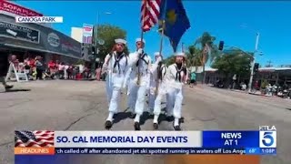 Events honoring Memorial Day held across Southern California