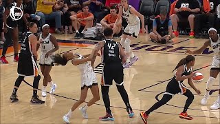 Brittney Griner SHOULDERS Gardner \u0026 STARES, Sticking Up For Taurasi | Phoenix Mercury vs Chicago Sky