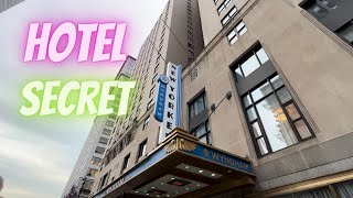 The New Yorker Hotel by Wyndham🏨 has a secret 🤫