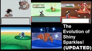 Pokémon: Evolution of Shiny Sparkles (Updated)