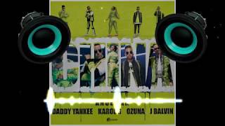 Anuel AA - China Karol G - J Balvin - Daddy Yankee & Ozuna (Bass Boosted)