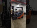 toyota forklift truck model 8fgcu25