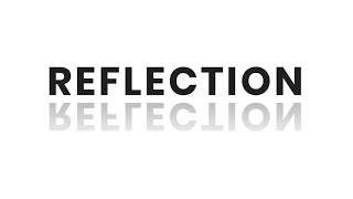 Simple Text Reflection Effect using HTML & CSS | CodingNepal