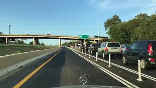 MoPac Express Lane during rush hour from Lady Bird Lake to Far West