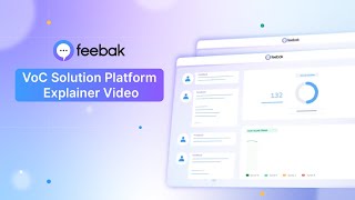 SaaS Explainer Video for Feedback Management: Feebak | Explainer Video by MotionGility