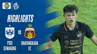 Highlights - PSIS Semarang VS Bhayangkara FC | BRI Liga 1