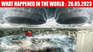 CATACLYSMS: MAY 26, 2023! earthquakes, climate change, volcano, tsunami, natural disasters, news,UA