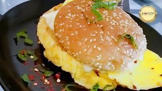 সকালের নাস্তায় ঝটপট ডিমের স্যান্ডউইচ । Egg Sandwich Recipe