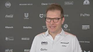 2021McLARENF1 LAUNCH ANDREAS Seidl