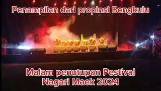 Malam penutupan Pastival Maek 2024