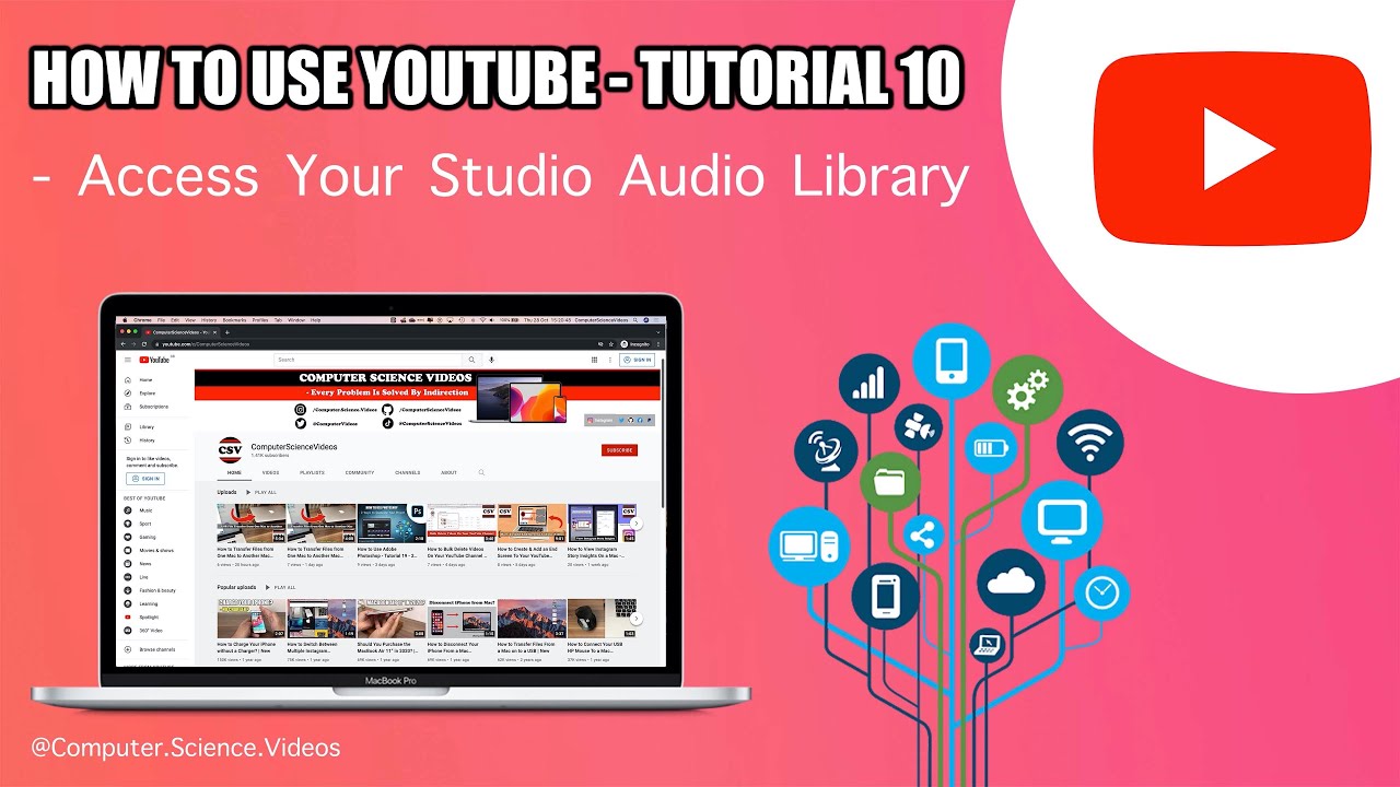 How To Use Youtube Access Your Youtube Studio S Audio Library