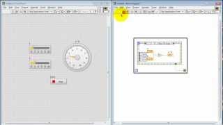 NI LabVIEW: Event structure for interactive front panel