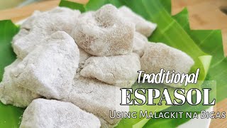 How to make Espasol | Traditional Style | Pfph