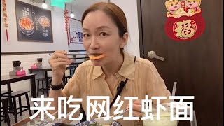 Vlog 1｜红姐为食猫｜Da Shi Jia Big Prawn Mee 大食家大大大虾面