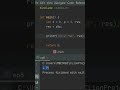 C Modulo Operator #shorts