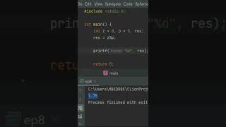 C Modulo Operator #shorts
