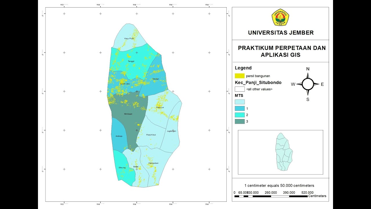 Tutorial Membuat Layout Peta Menggunakan ArcGIS 10.8 - YouTube