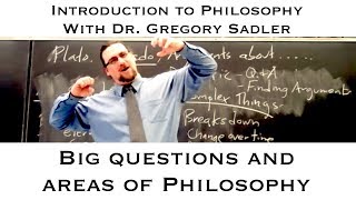 Intro to Philosophy | Big Questions and Areas of Philosophy | Dr. Gregory B. Sadler