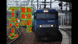 貨物のテーマパーク武蔵野線新座駅 Niiza Sta is Theme Park of japanese freight train