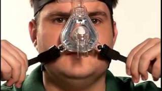 Fitting - Respironics ComfortGel Blue Nasal CPAP Mask