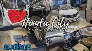 Honda City 🚘🔈 Audio Upgrade | Audison Apk 165p Components | SR 4.300 Amplifier | Bit Ten - DSP 👏👌