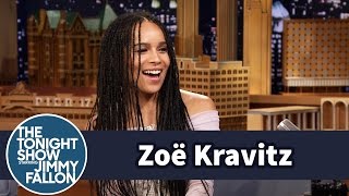 Zoë Kravitz's Famous Dad Picked Jimmy Up from the Airport