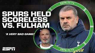 Spurs loses to Fulham, 3-0 😳 'A VERY bad game for Tottenham!' - Frank Leboeuf | ESPN FC