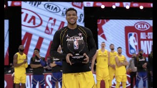 Giannis Antetokounmpo Reflects After Winning The Kobe Bryant All-Star Game MVP