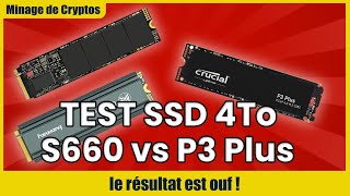 TEST SSD 4to Fanxiang S660 SSD vs Crucial P3 !  Le résultat est étonnant !