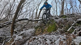 Knolly Chilcotin - One trail (winter)