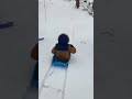 WIPEOUT…Sledding Time #shorts