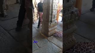 The Hanging pillar of Lepakshi Temple #short #askmixshortvideo