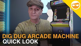 Dig Dug Quarter Size Arcade Machine | Quick Look