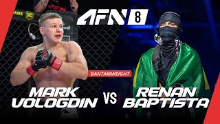 Mark Vologdin vs Renan Baptista | Full Title Fight | AFN 8