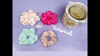 SCRUNCHIES - Fai da Te - TUTORIAL 🥰