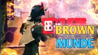 Brown Munde- AP DHILLON | GURINDER GILL | Free Fire Montage🔥🔥